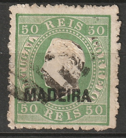 Madeira 1872 Sc 24 used