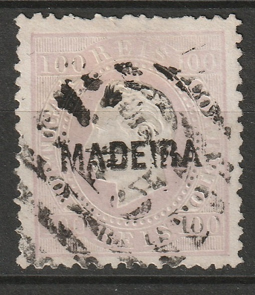 Madeira 1873 Sc 27 used