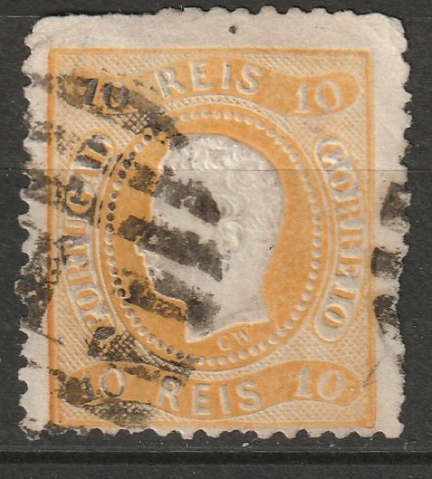 Portugal 1867 Sc 26 used