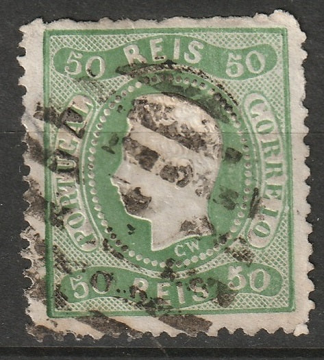 Portugal 1868 Sc 29 used