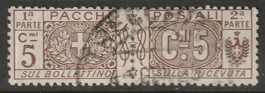 Italy 1914-22 Sc Q7 parcel post used