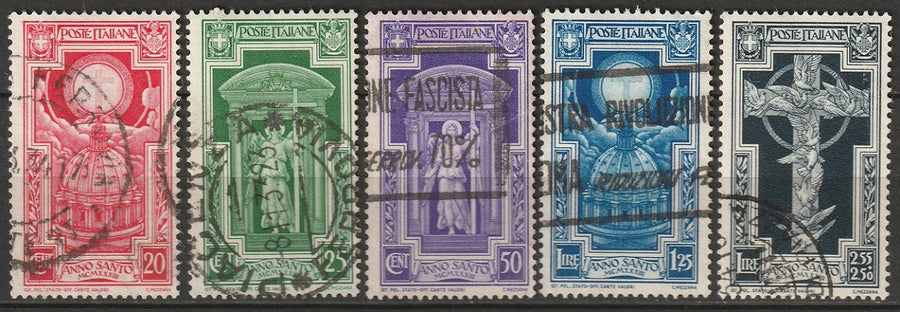 Italy 1934 Sc 310-4 set used