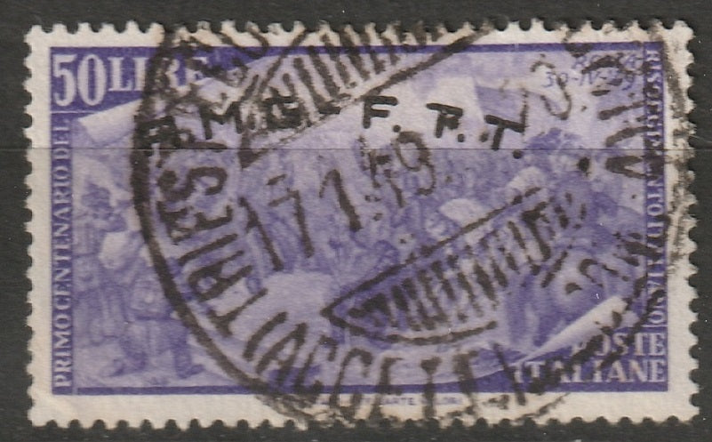 Trieste Zone A 1948 Sc 28 used