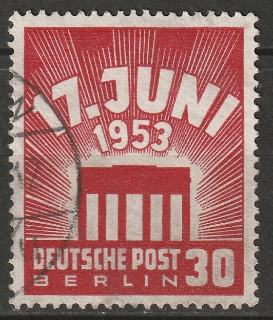 Berlin 1953 Sc 9N100 used