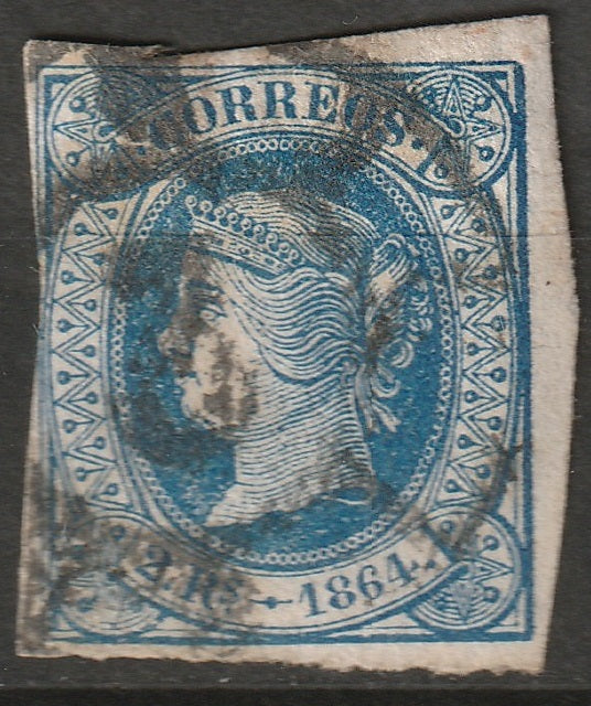 Spain 1864 Sc 66 used