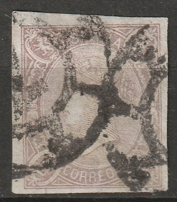 Spain 1865 Sc 72 used