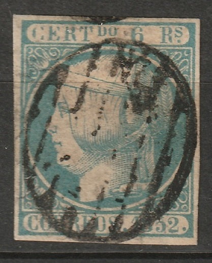 Spain 1852 Sc 16 used