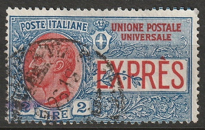 Italy 1925 Sc E7 express used