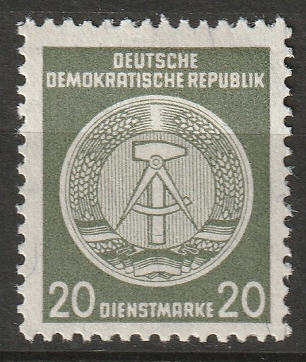 Germany DDR 1956 Sc O22a MH