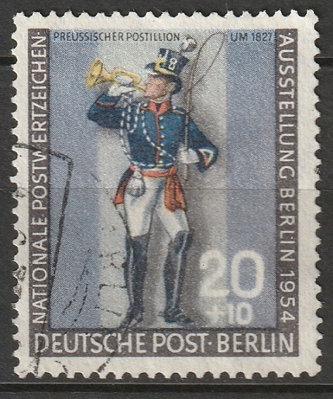 Berlin 1954 Sc 9NB12 used