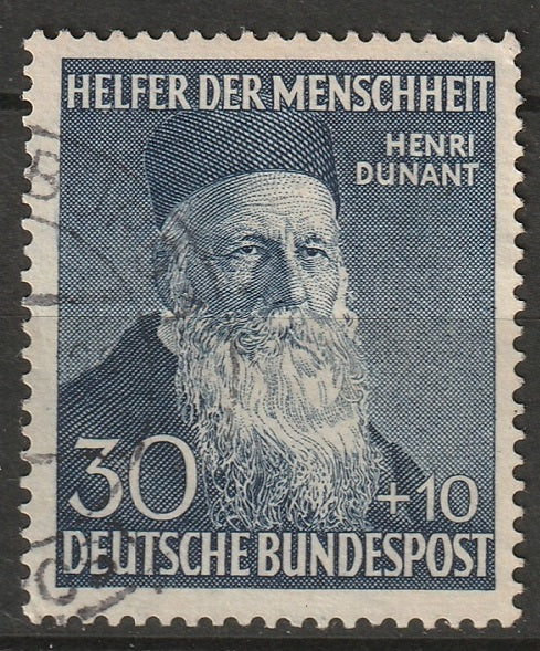 Germany 1952 Sc B330 used