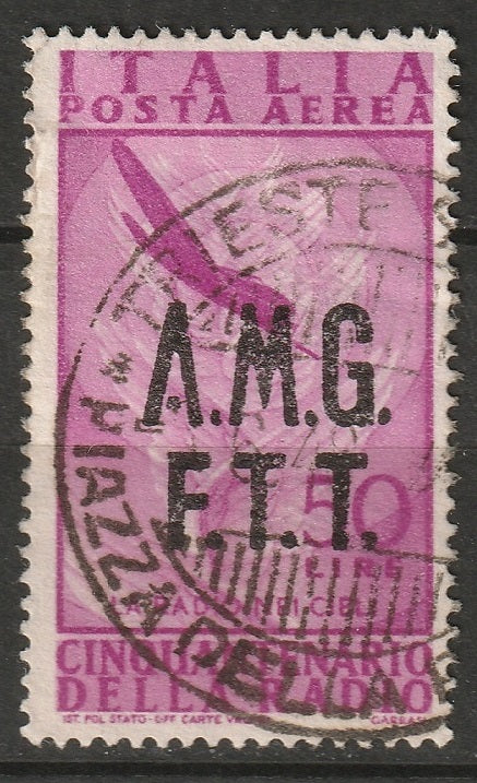 Trieste Zone A 1947 Sc C12 air post used