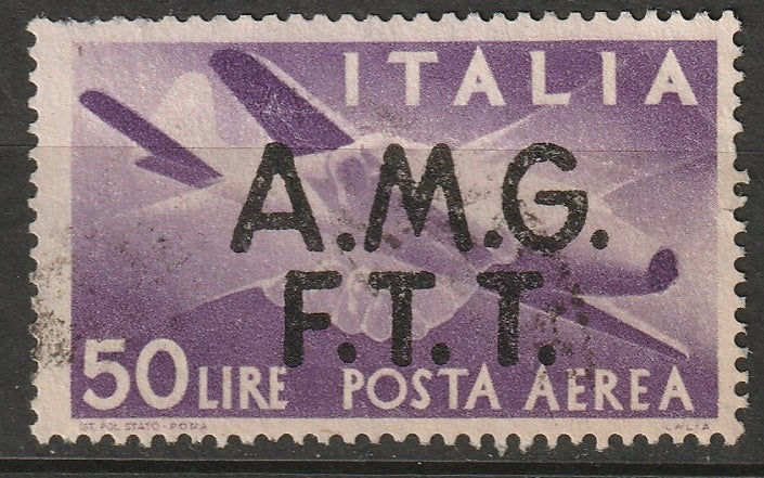 Trieste Zone A 1947 Sc C6 air post used