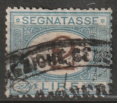 Italy 1870 Sc J15 postage due used