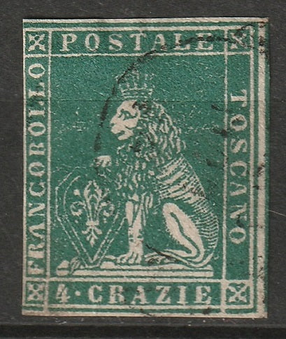 Italy Tuscany 1857 Sc 14 used