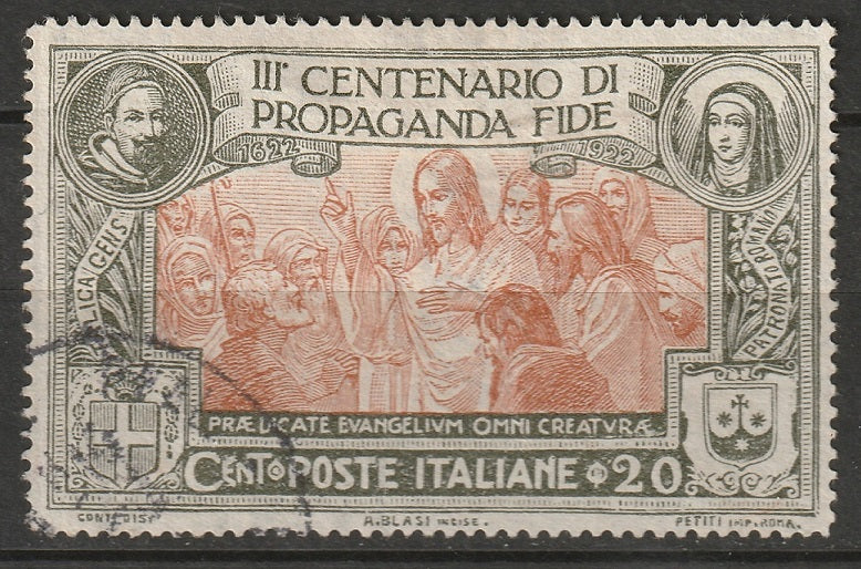 Italy 1923 Sc 143 used