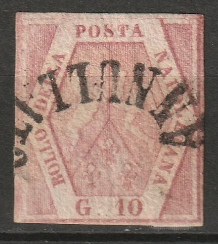 Italy Naples 1858 Sc 5 Two Sicilies used