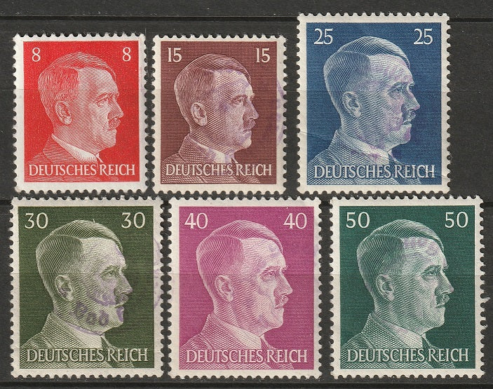 Germany 1945 Mi 6,9,13-15,17 Bad Gottleuba local partial set MNH