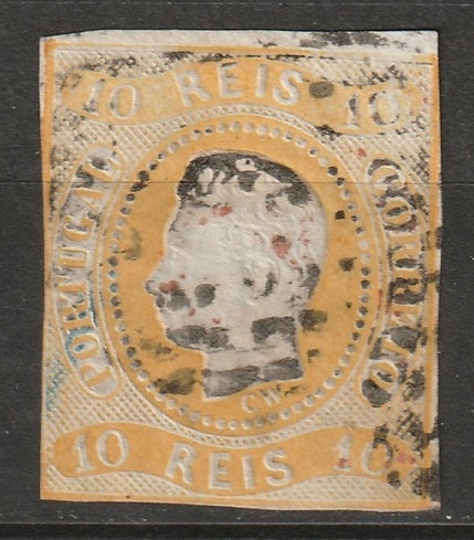 Portugal 1866 Sc 18 used