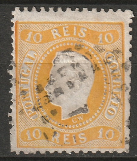 Portugal 1867 Sc 26 used