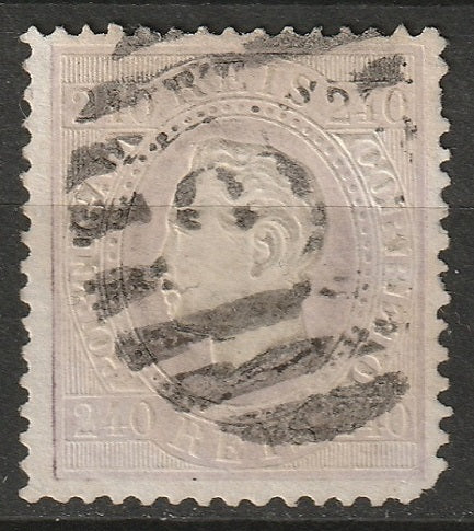 Portugal 1873 Sc 49 used