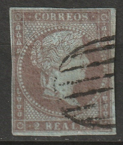 Spain 1855 Sc 39 used