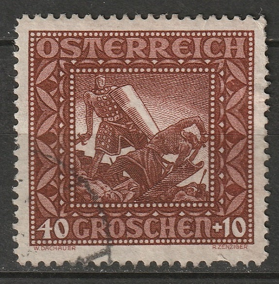 Austria 1926 Sc B76a used