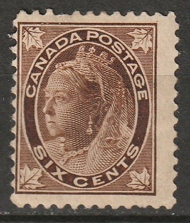 Canada 1897 Sc 71 MH* disturbed gum