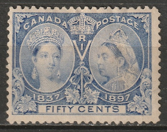 Canada 1897 Sc 60 MH* some disturbed gum