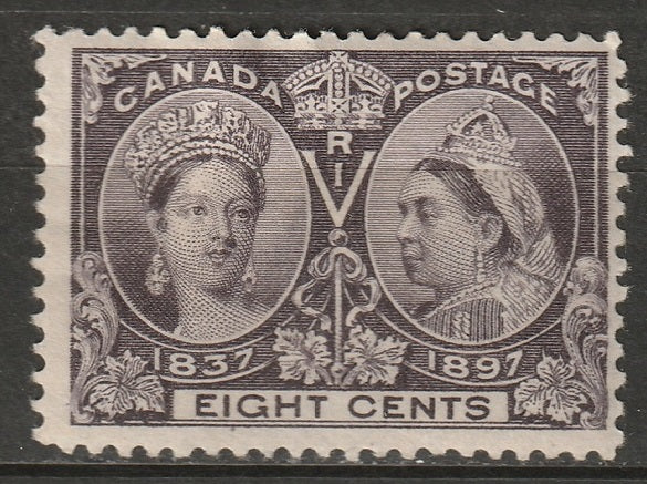 Canada 1897 Sc 56 MH* some disturbed gum