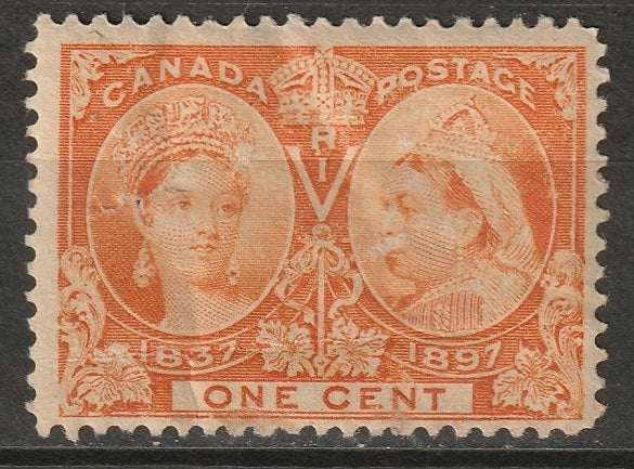 Canada 1897 Sc 51 MH* creases/folds