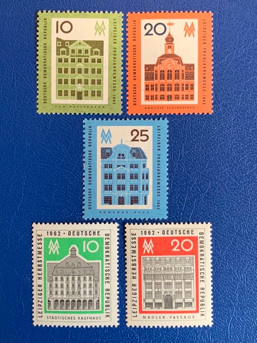 Germany (DDR) - Original Vintage Postage Stamps- 1962 Agriculture
