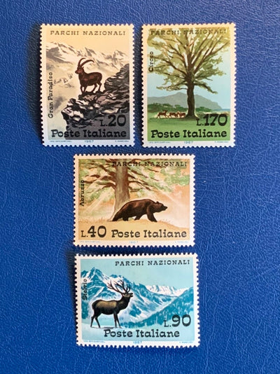 Italy - Original Vintage Postage Stamps- 1967 National Park