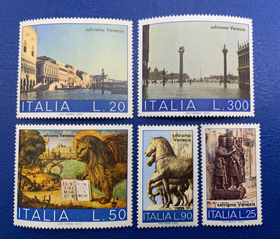 Italy - Original Vintage Postage Stamps- 1966-67