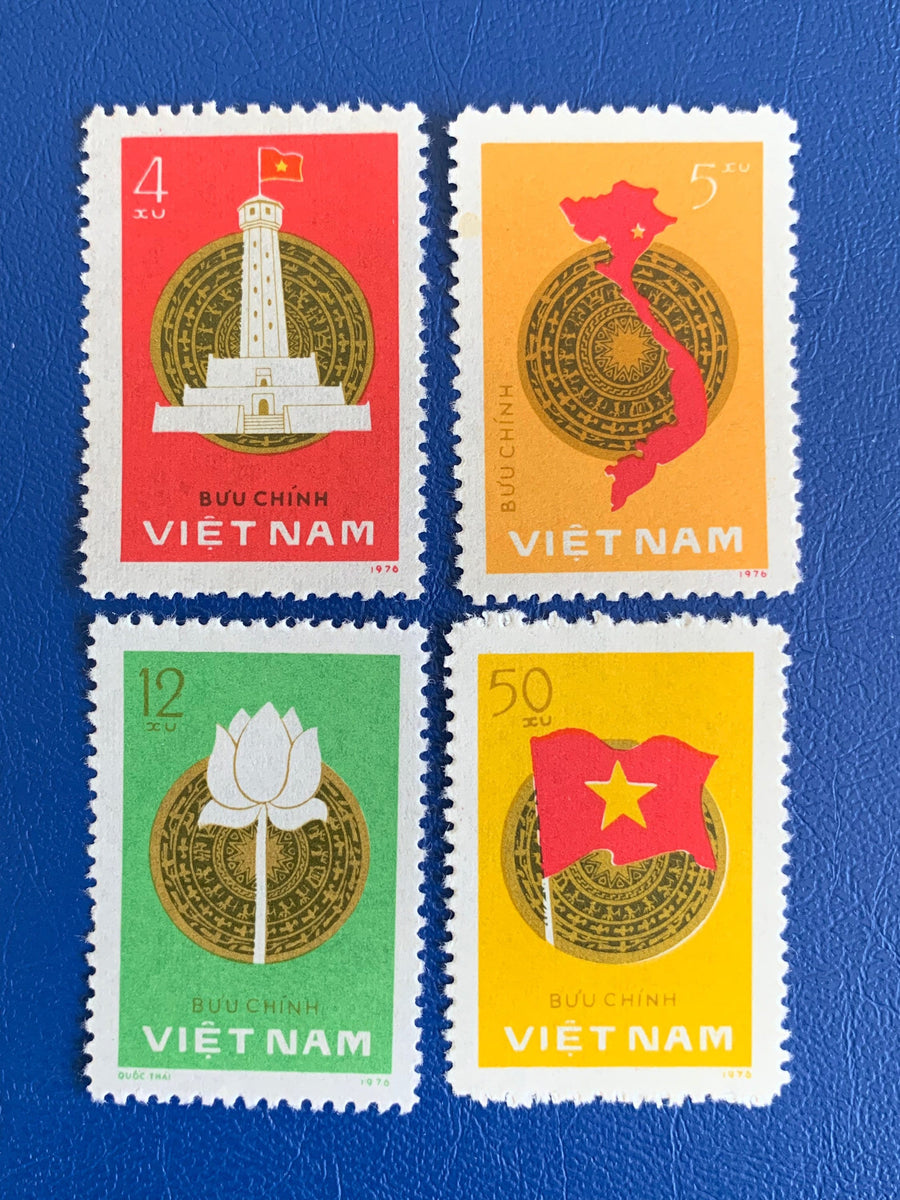 Vietnam- Original Vintage Postage Stamps- 1965 National Assembly Election
