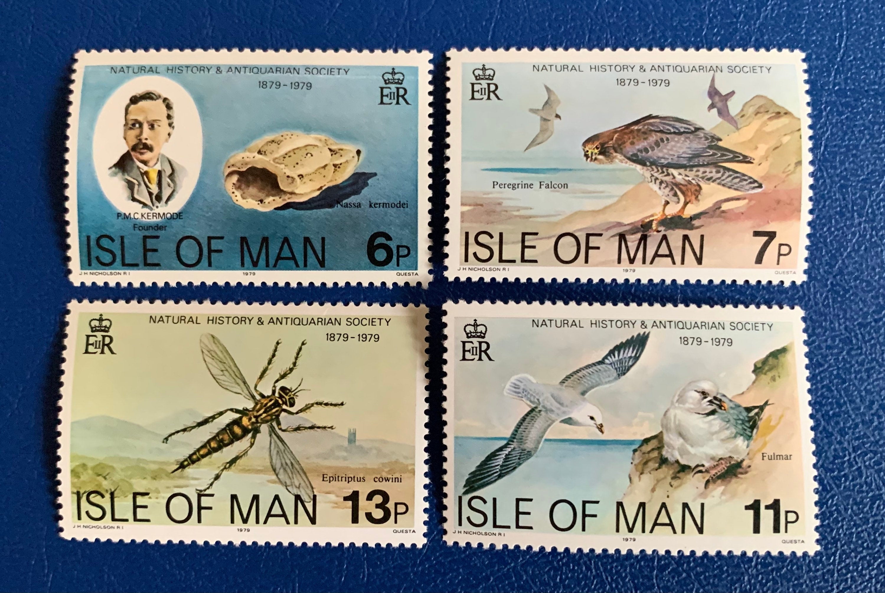 Isle of Man - Original Vintage Postage Stamps - 1979 Natural History ...