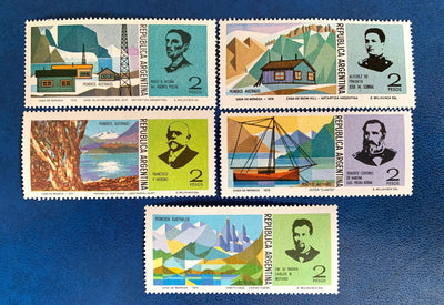 Argentina - Original Vintage Postage Stamps- 1975 Pioneers of Argentina - for the collector, artist or crafter