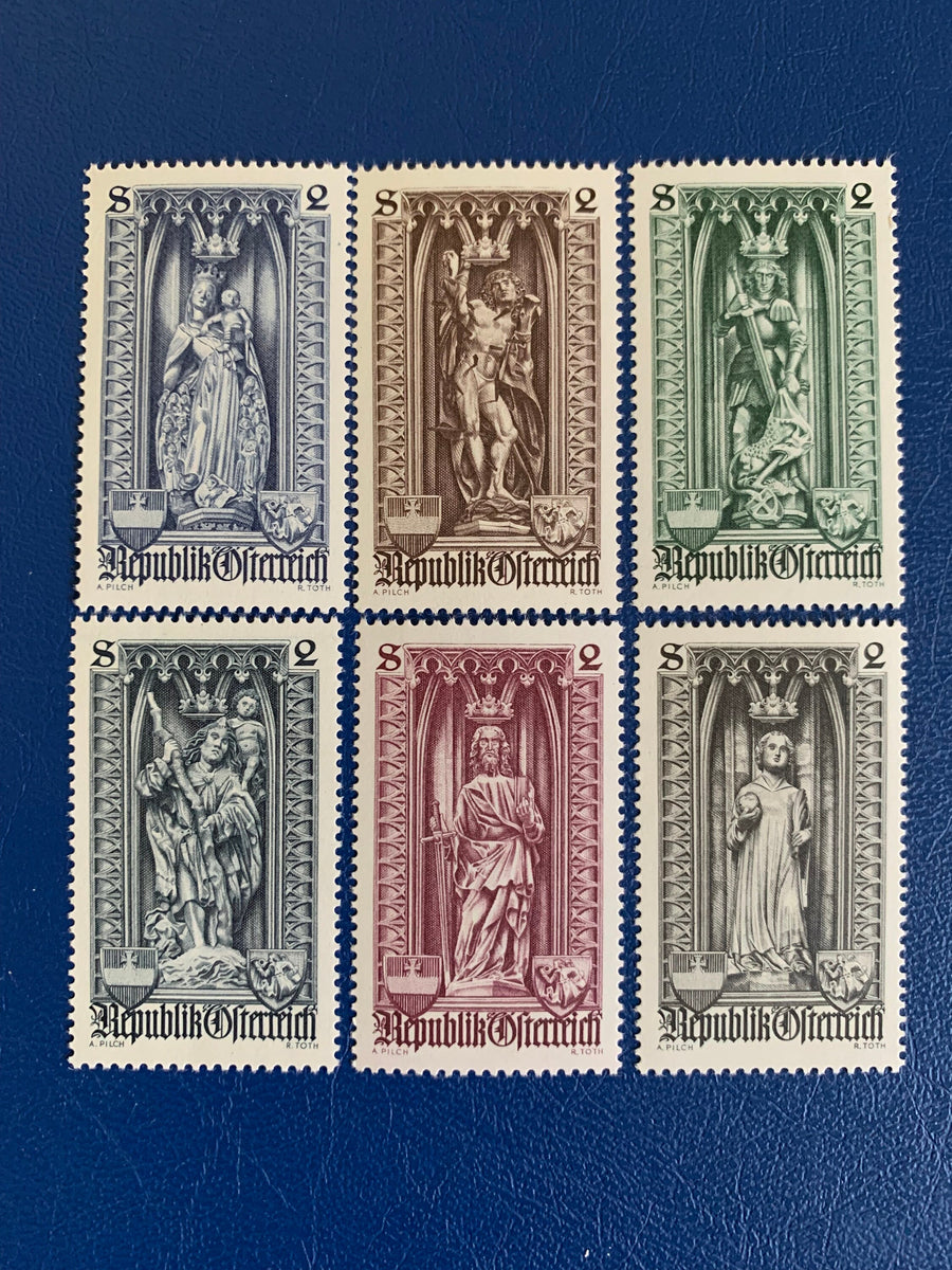 Austria - Original Vintage Postage Stamps - 1969 Vienna Diocese 50th Anniversary - for the collector, artist or crafter