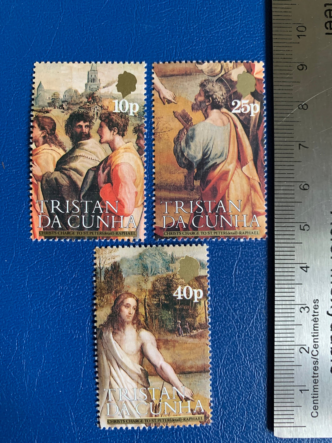 Tristan de Cunha - Original Vintage Postage Stamps - 1983 Raphael ...