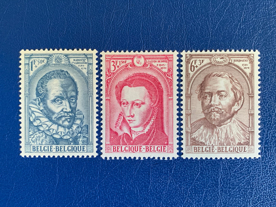 Belgium - Original Vintage Postage Stamps - 1964 Protestantism in Belgium - for the collector, artist or crafter