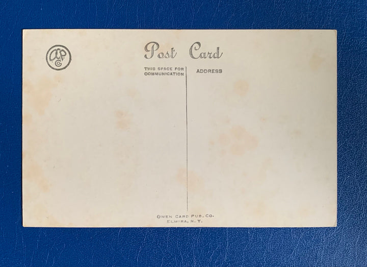 Vintage/Antique Birthday Greeting Friend Postcard - Unused - Lakeside Scene