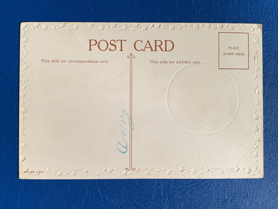 Vintage/Antique Birthday Greeting Male Postcard - Unused - 1920s