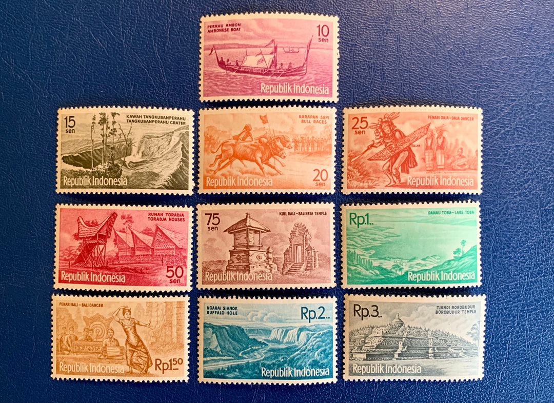 Thailand - Original Vintage Postage Stamps- 1961 Thai Tourism