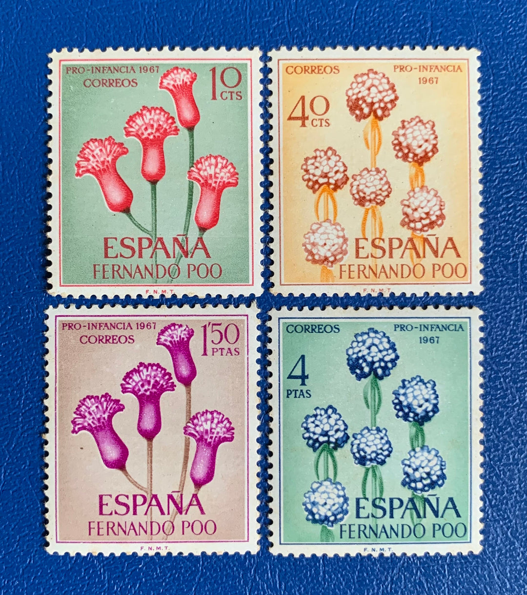 Spanish Fernando Po -Original Vintage Postage - 1967 For the Children ...