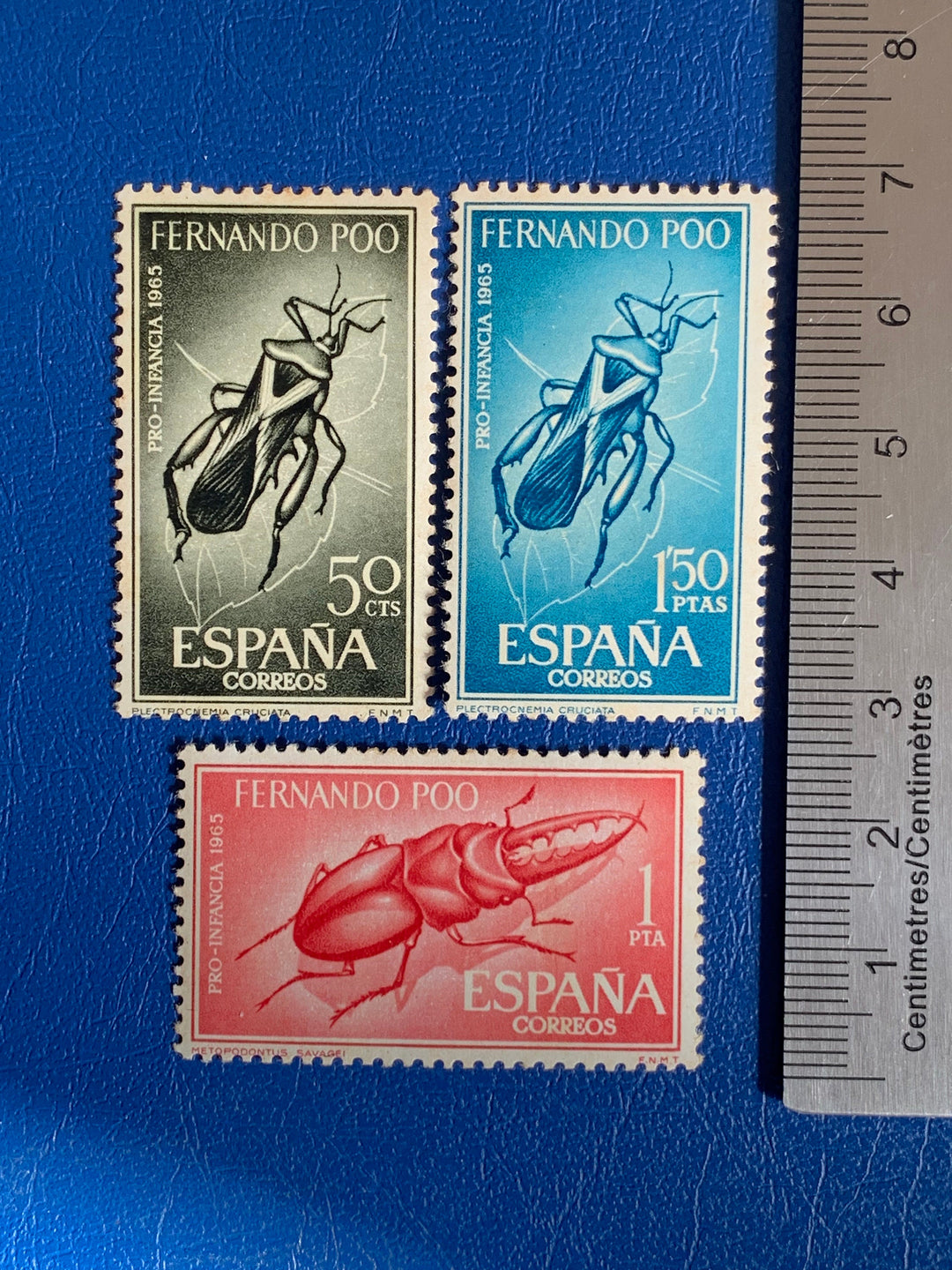 Spanish Fernando Po -Original Vintage Postage - 1965 - Pro Children ...