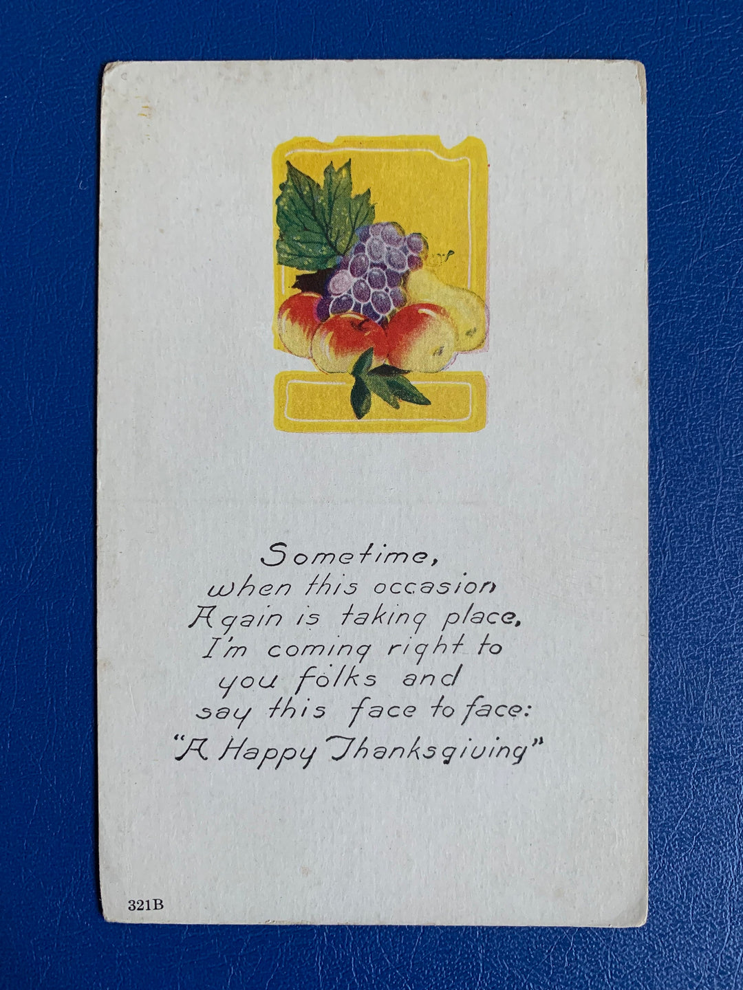 Vintage/Antique Thanksgiving Unused Postcards - Fall, Thanksgiving - for decor, crafting, collecting