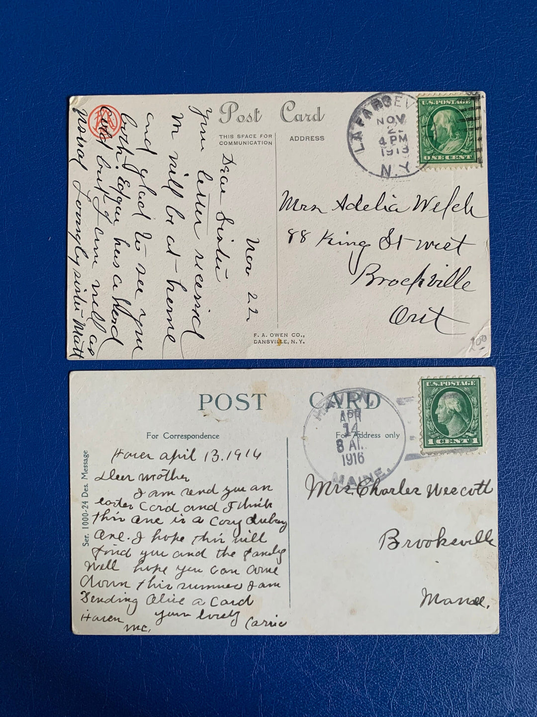 Vintage/Antique Postcards - Fall, Hospitality - for decor, crafting, collecting - great for Thanksgiving decor