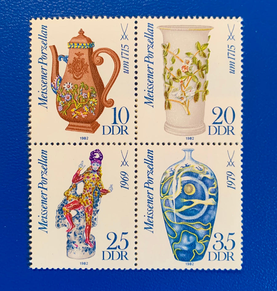 East Germany (DDR) -Original Vintage - 1982 - Meissen Porcelain - for the collector, artist or crafter
