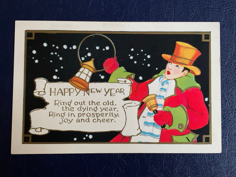 Vintage/Antique Christmas Postcard - Christmas Nostalgia Greeting Card - for the collector, crafter, scrapbooker, or gift