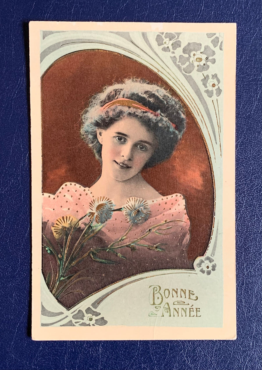 Vintage/Antique Christmas Postcard - Christmas Nostalgia Greeting Card - for the collector, crafter, scrapbooker, or gift